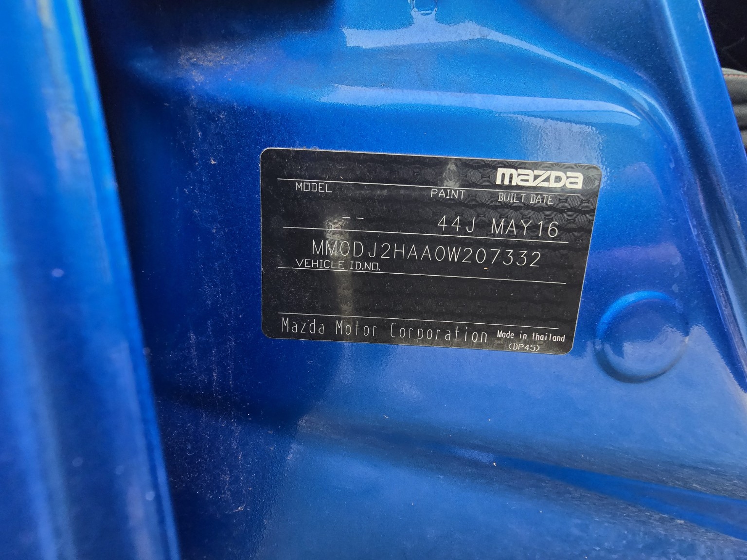 2016 Mazda2 Automatic Blue Hatchback for sale in Capalaba Brisbane – photo 7